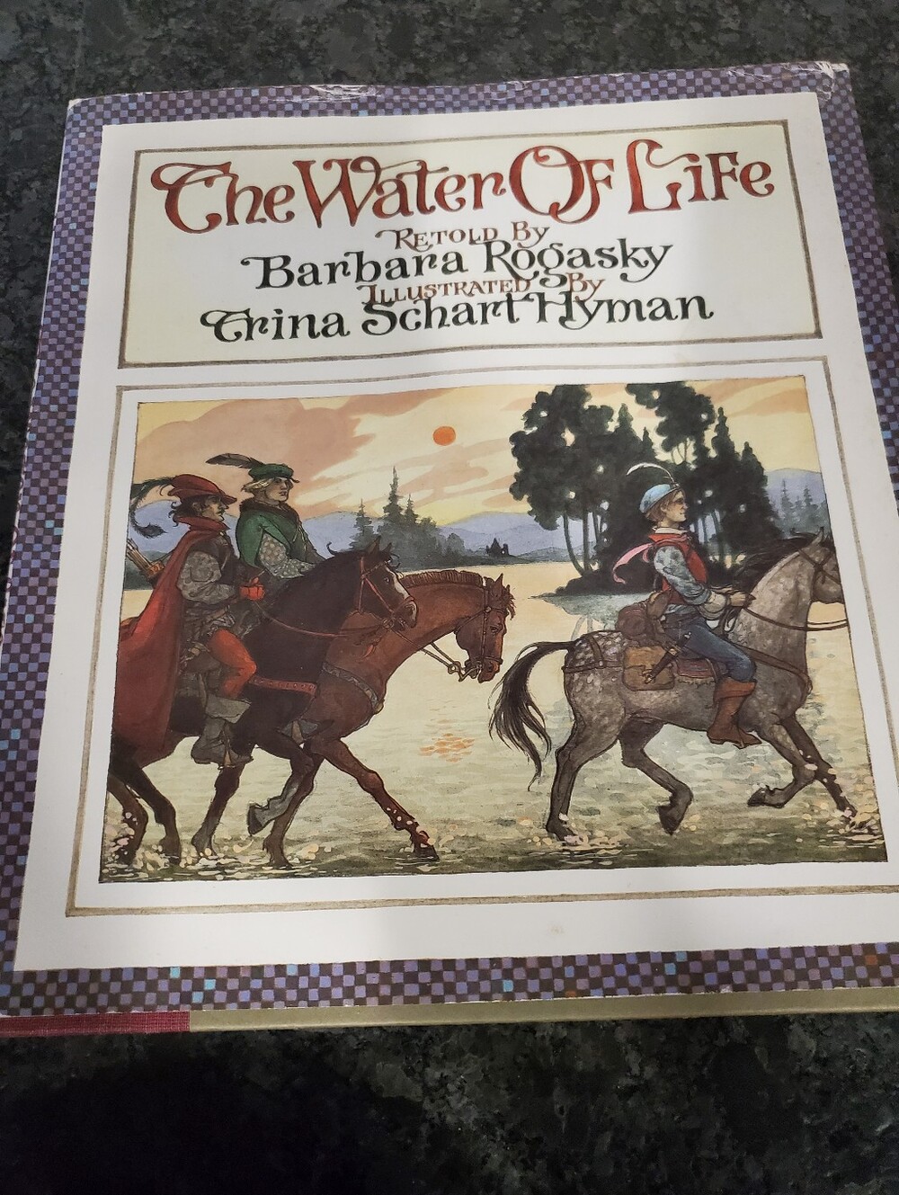 Vintage THE WATER OF LIFE Barbara Rogasky illus Trina Schart Hyman 1st Edition